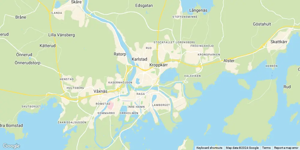Spolbil Karlstad